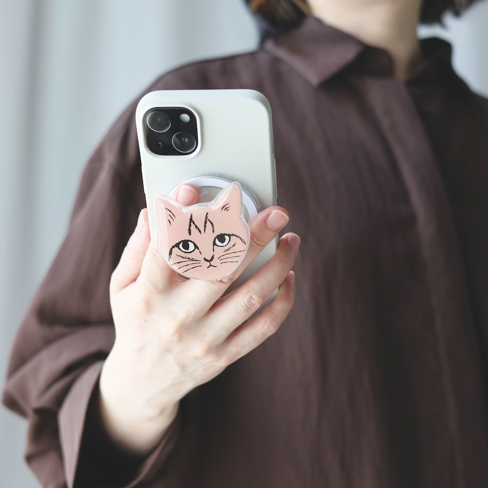 Matsuo Miyuki Phone grip Noisettes | 8000000works | エイトミリオン